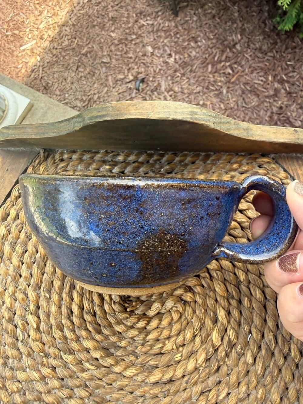 Handmade Studio Pottery Soup Mug